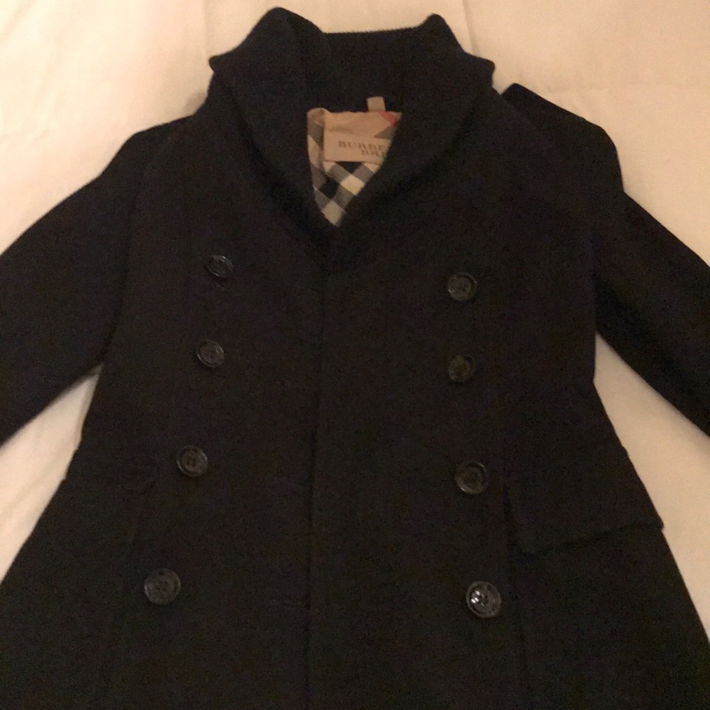 Burberry Black coat!